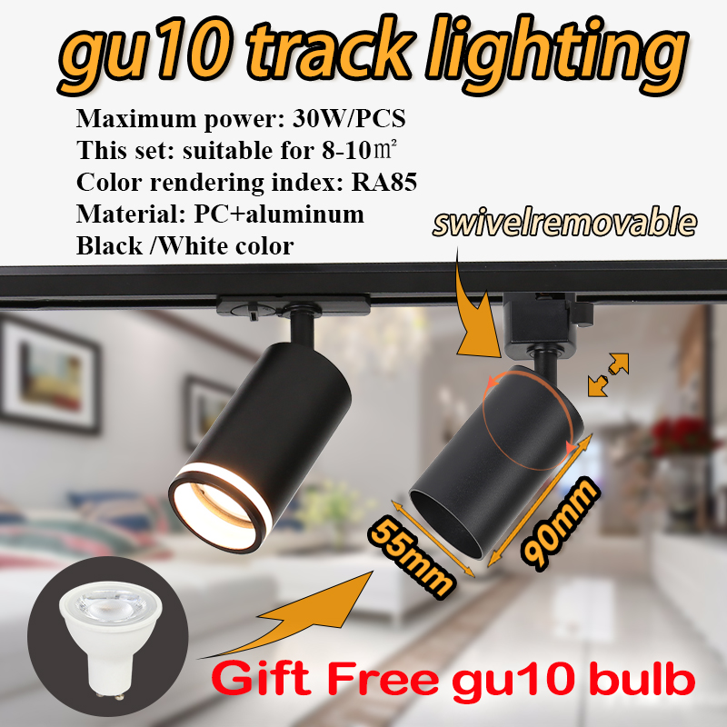 Decor Lighting Fixtures - Track Light GU10 Spotlight GU10 Lamp