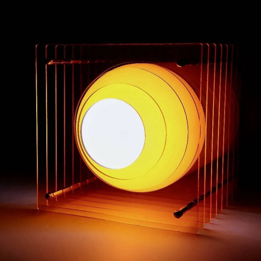 Home Lighting And Decor - DIY Acryl Duizend Laag Lamp Maan