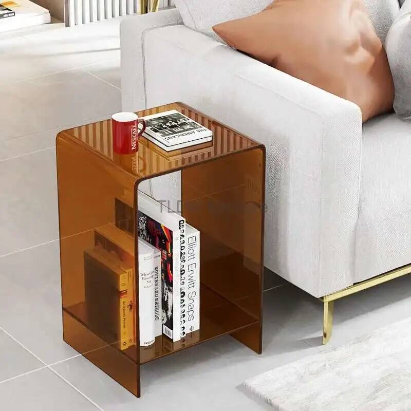 Decor Lighting The Parade - Acryl Kleine Transparante Salontafel Scandinavische Sofa