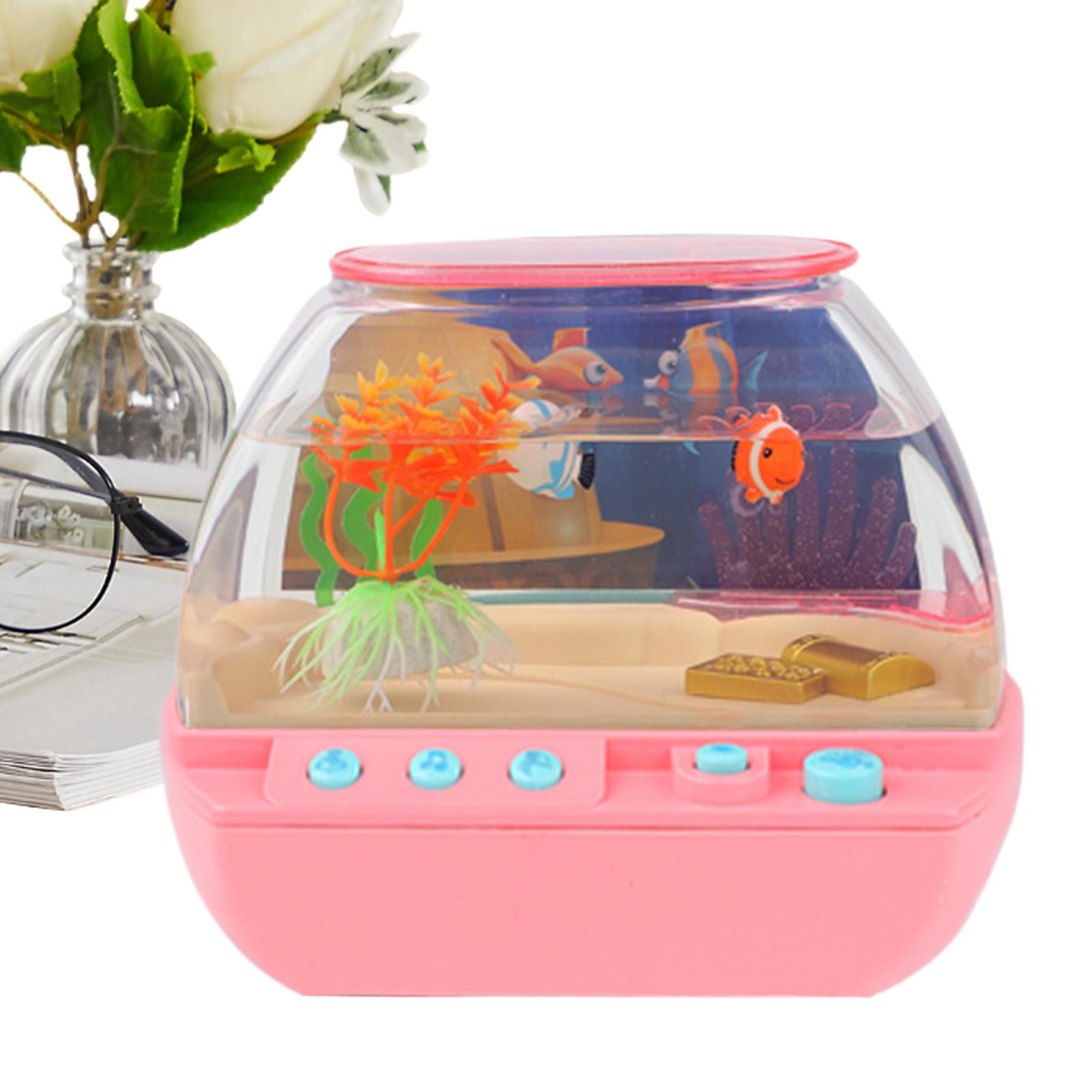 Home Lighting And Decor - Speelgoed aquarium huisdecoratie met muziek en