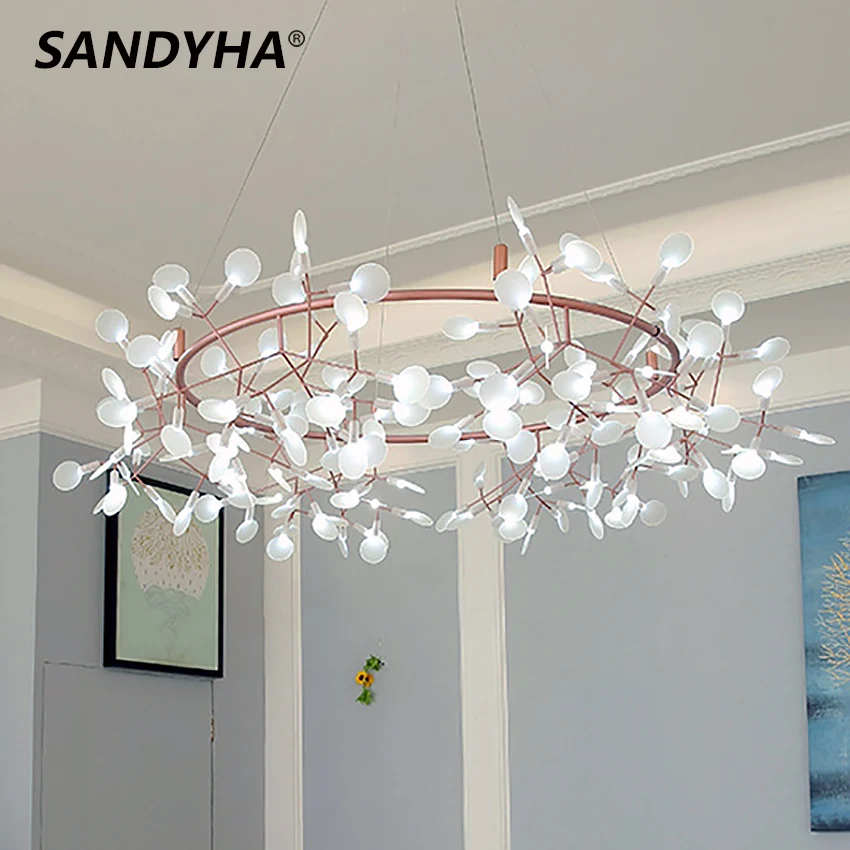 Decor Lighting The Parade - Moderne LED Firefly kroonluchter acryl boomtak