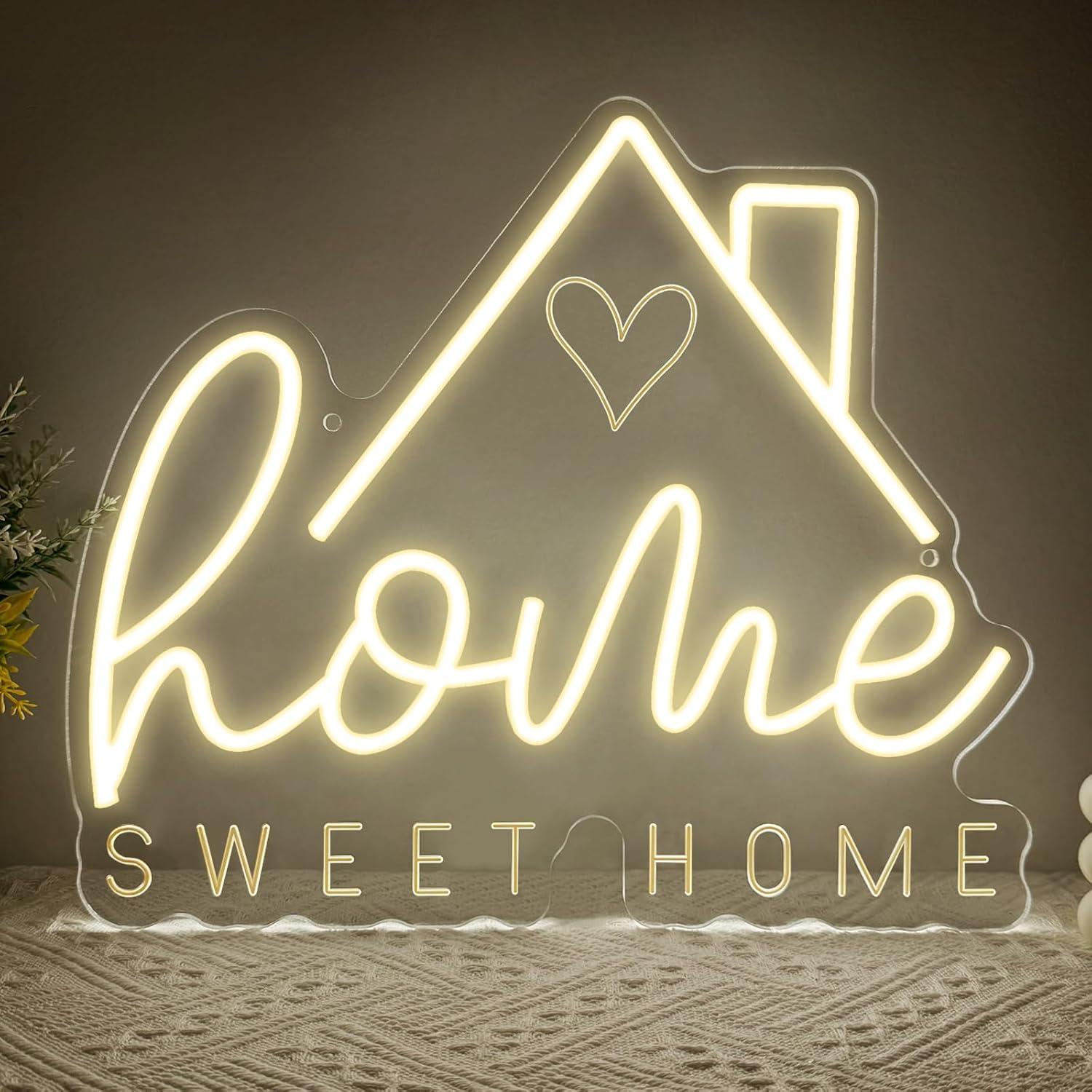 Zoet Thuis Neonbord USB Dimbar - Home Lighting And Decor recensie en prijs