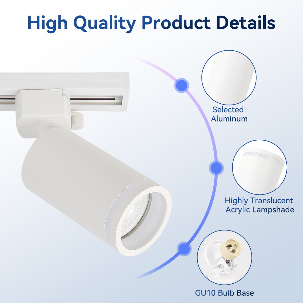 110v 220v LED Track Lamp GU10  - Decor Lighting Fixtures recensie en prijs