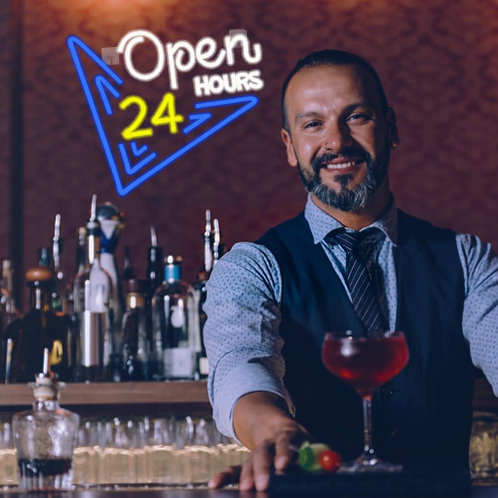 24 uur per dag geopend Neonbor - Decor Lighting Opening Hours recensie en prijs