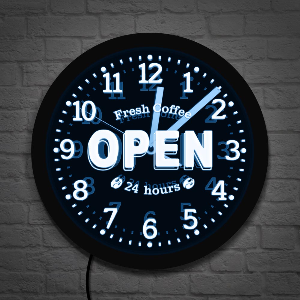 Fresh Coffee Open 24-uurs LED- - Decor Lighting Opening Hours recensie en prijs