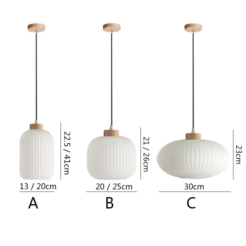 Moderne witte glazen hanglampe - Decor Lighting Fixtures recensie en prijs