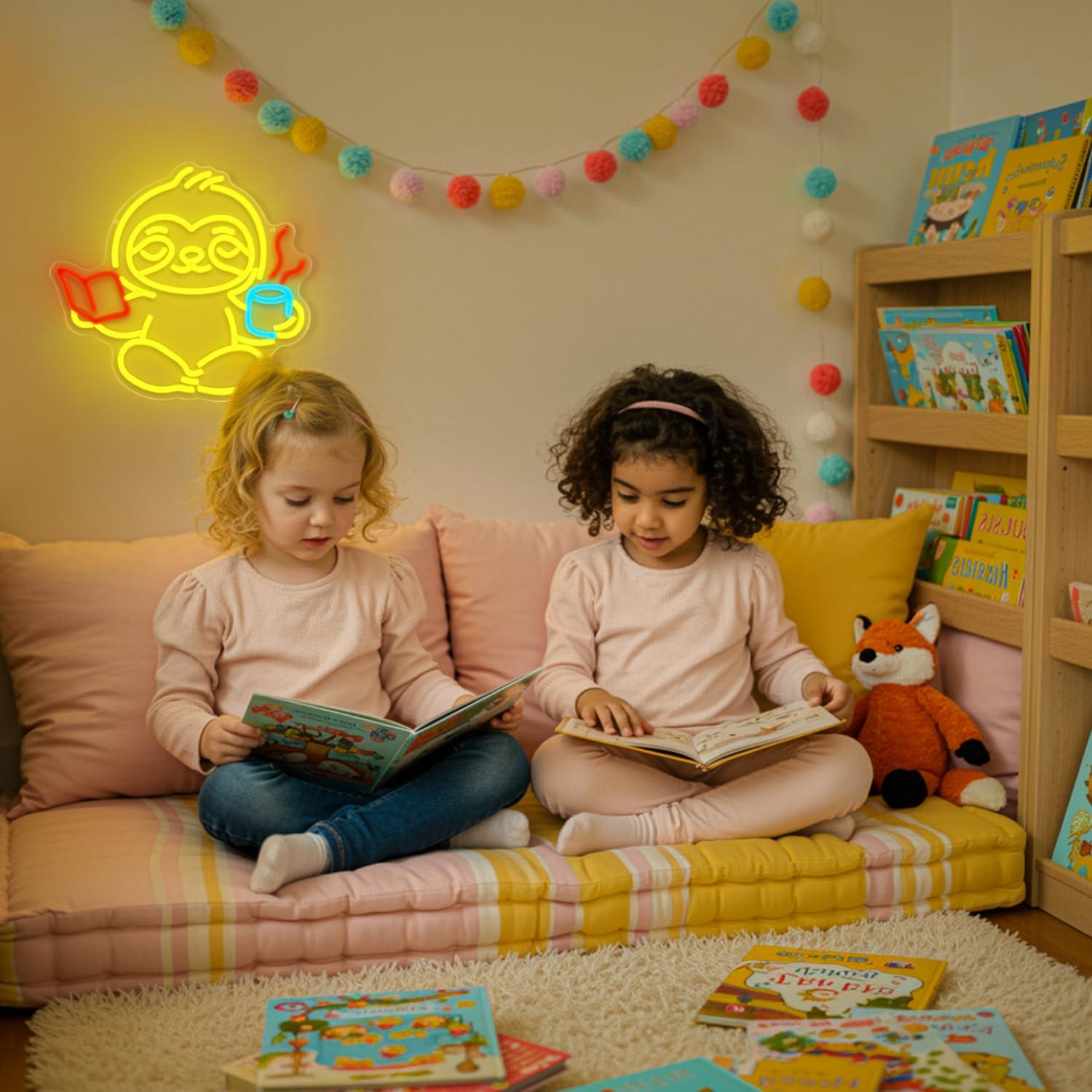 Luiaard Neon Licht USB Dimbaar - Home Lighting And Decor recensie en prijs