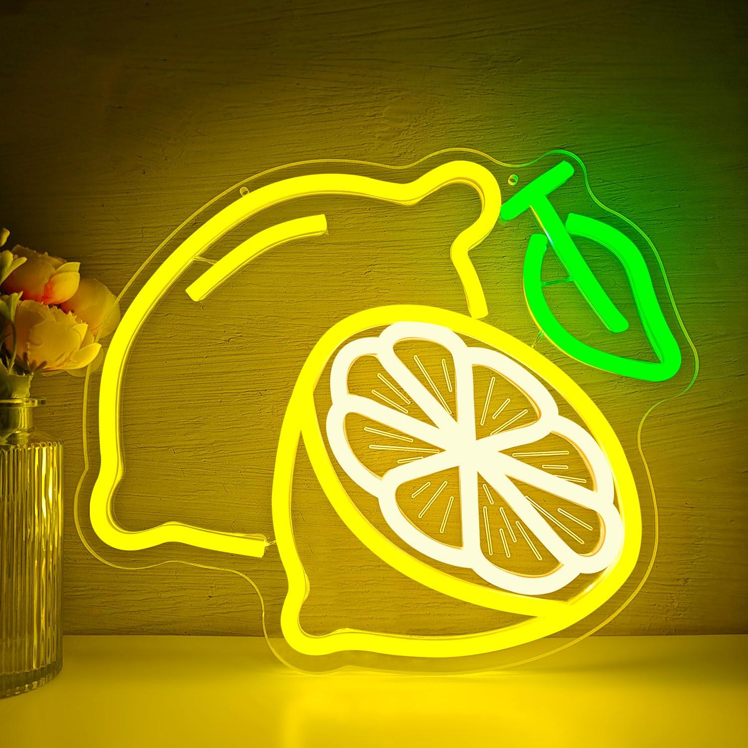 Citroen Neon Lichtreclame Dimb - Kitchen Decor Lighting recensie en prijs