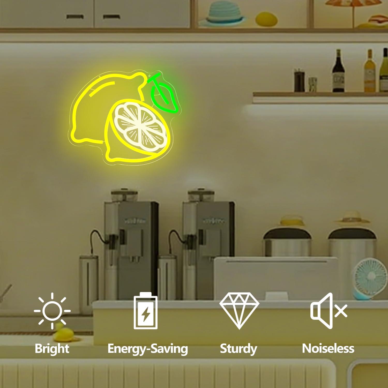 Citroen Neon Lichtreclame Dimb - Kitchen Decor Lighting recensie en prijs