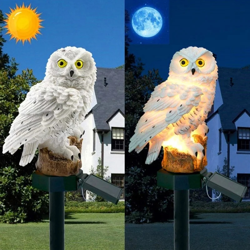 Solar Owl Statue Garden Light  - Lighting Decor Ideas recensie en prijs