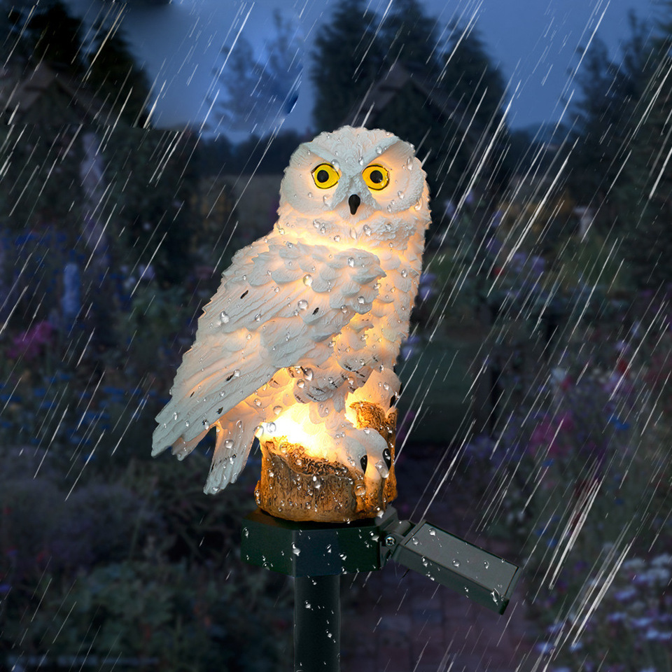 Solar Owl Statue Garden Light  - Lighting Decor Ideas recensie en prijs