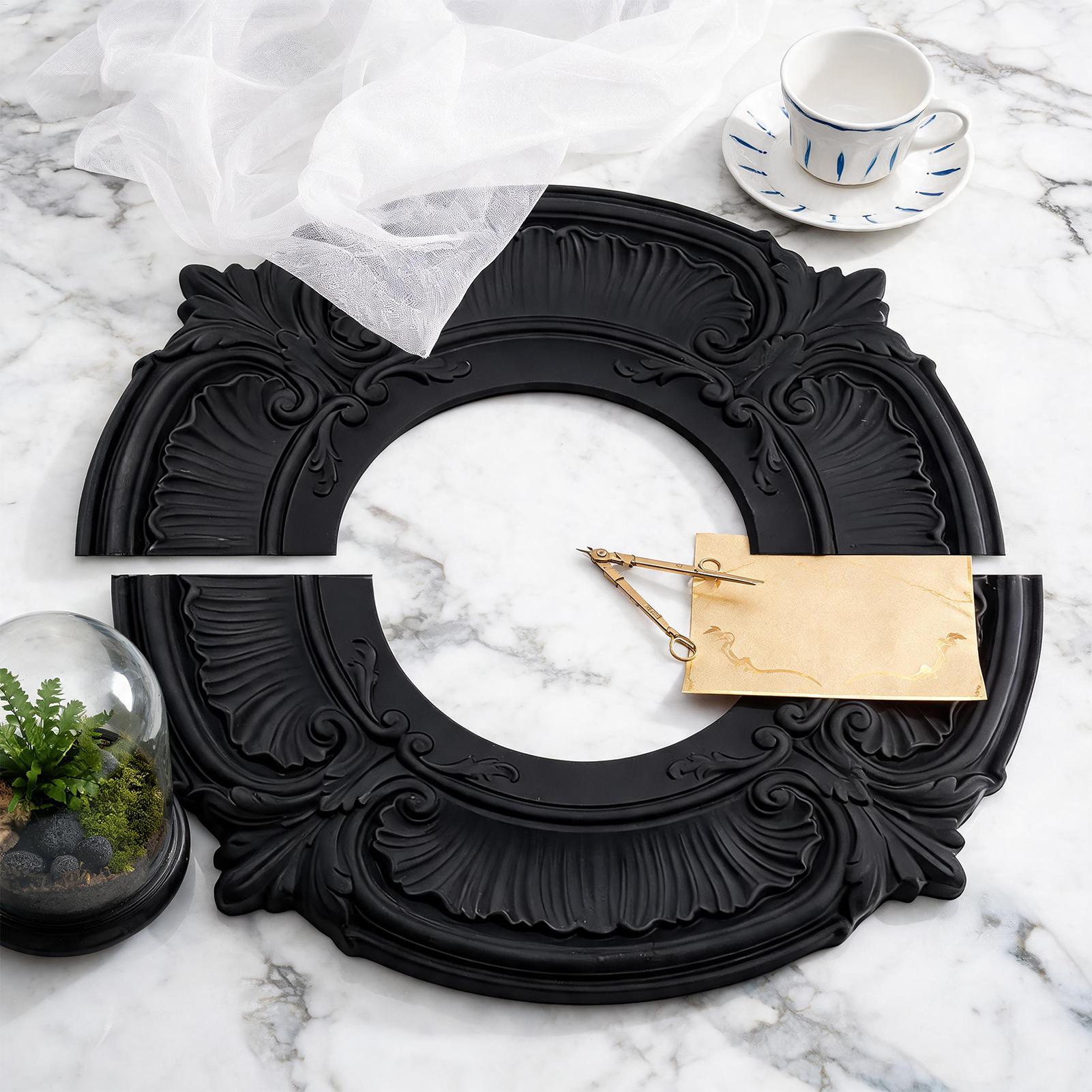 Zwart split-plafondlamp medail - Kitchen Decor Lighting recensie en prijs