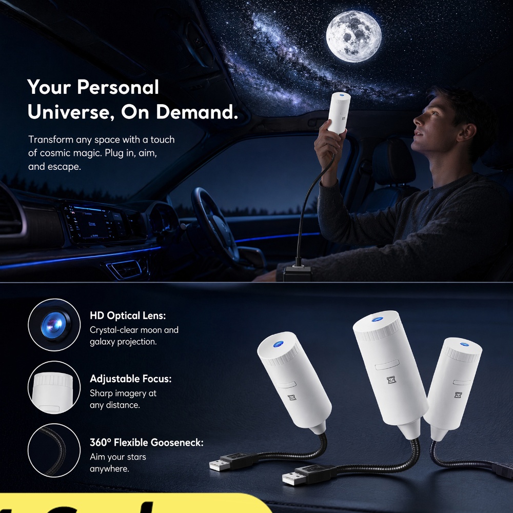Mini Galaxy Sterrenprojector T - Home Lighting And Decor recensie en prijs