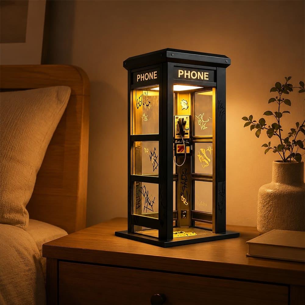 Vintage Londense telefooncel t - Home Lighting And Decor recensie en prijs