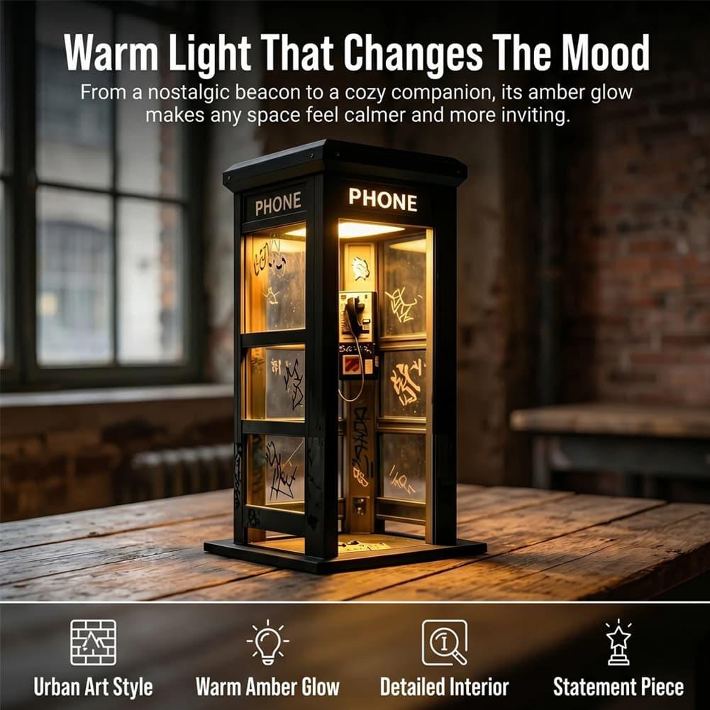 Vintage Londense telefooncel t - Home Lighting And Decor recensie en prijs