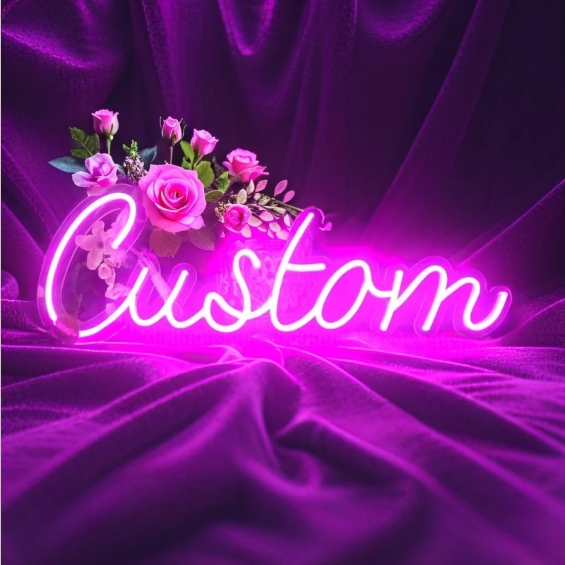 Aangepaste naam neon teken - U - Lighting Decor Ideas recensie en prijs