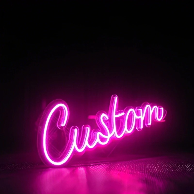Aangepaste naam neon teken - U - Lighting Decor Ideas recensie en prijs