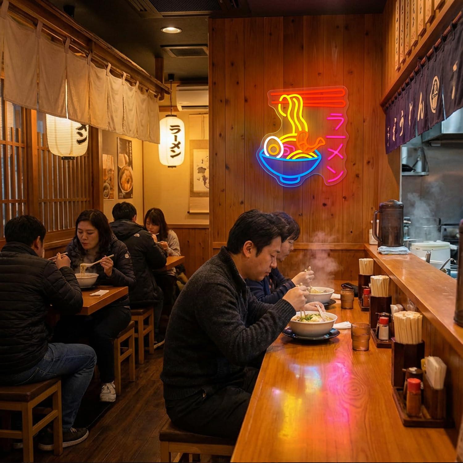 Ramen Neonbord Japanse Noedelk - Kitchen Decor Lighting recensie en prijs