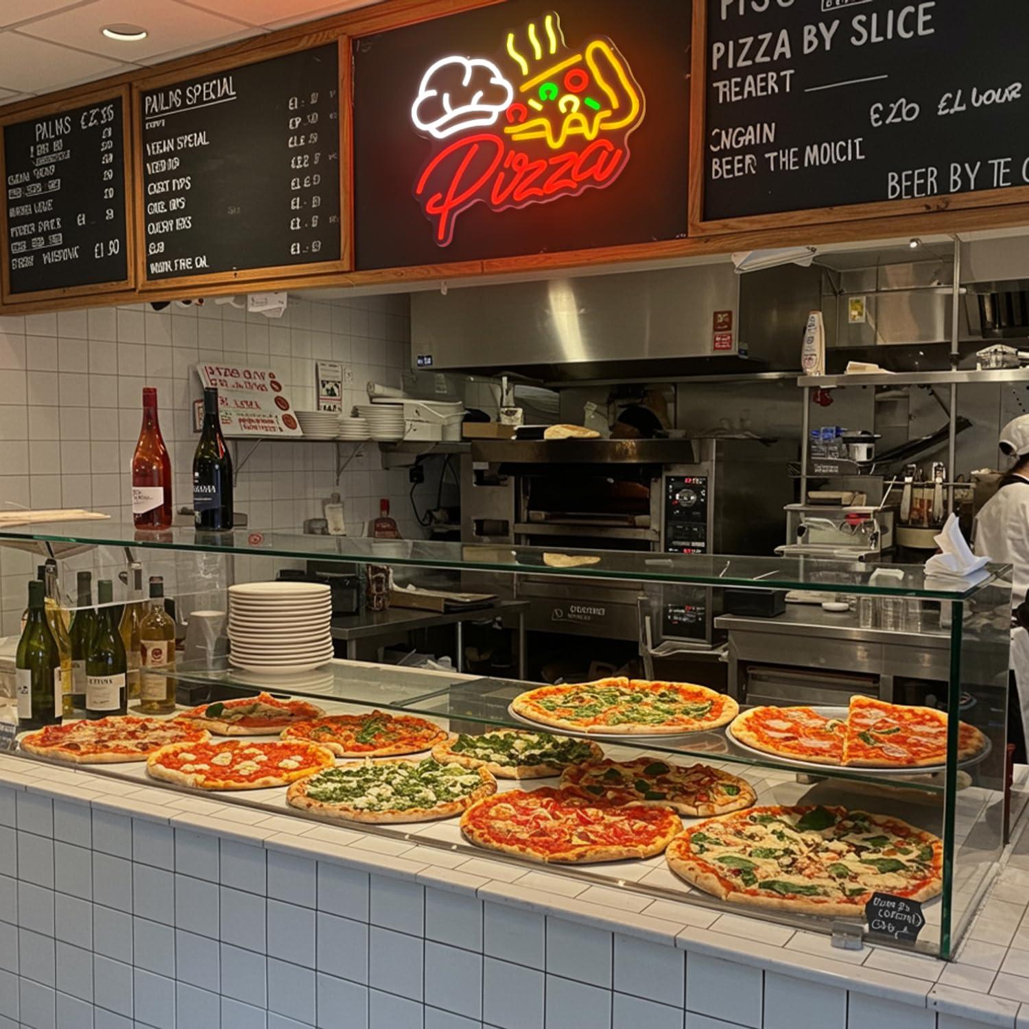 Pizza Neonbord Kleurrijke Pizz - Kitchen Decor Lighting recensie en prijs