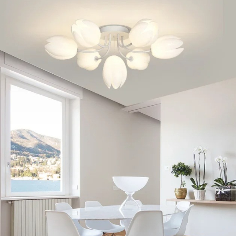 Restaurant Luxe Bloemen Witte  - Decor Lighting The Parade recensie en prijs