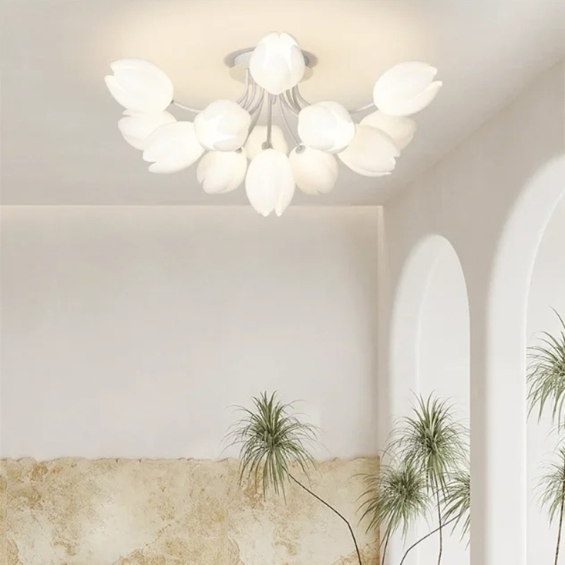 Restaurant Luxe Bloemen Witte  - Decor Lighting The Parade recensie en prijs
