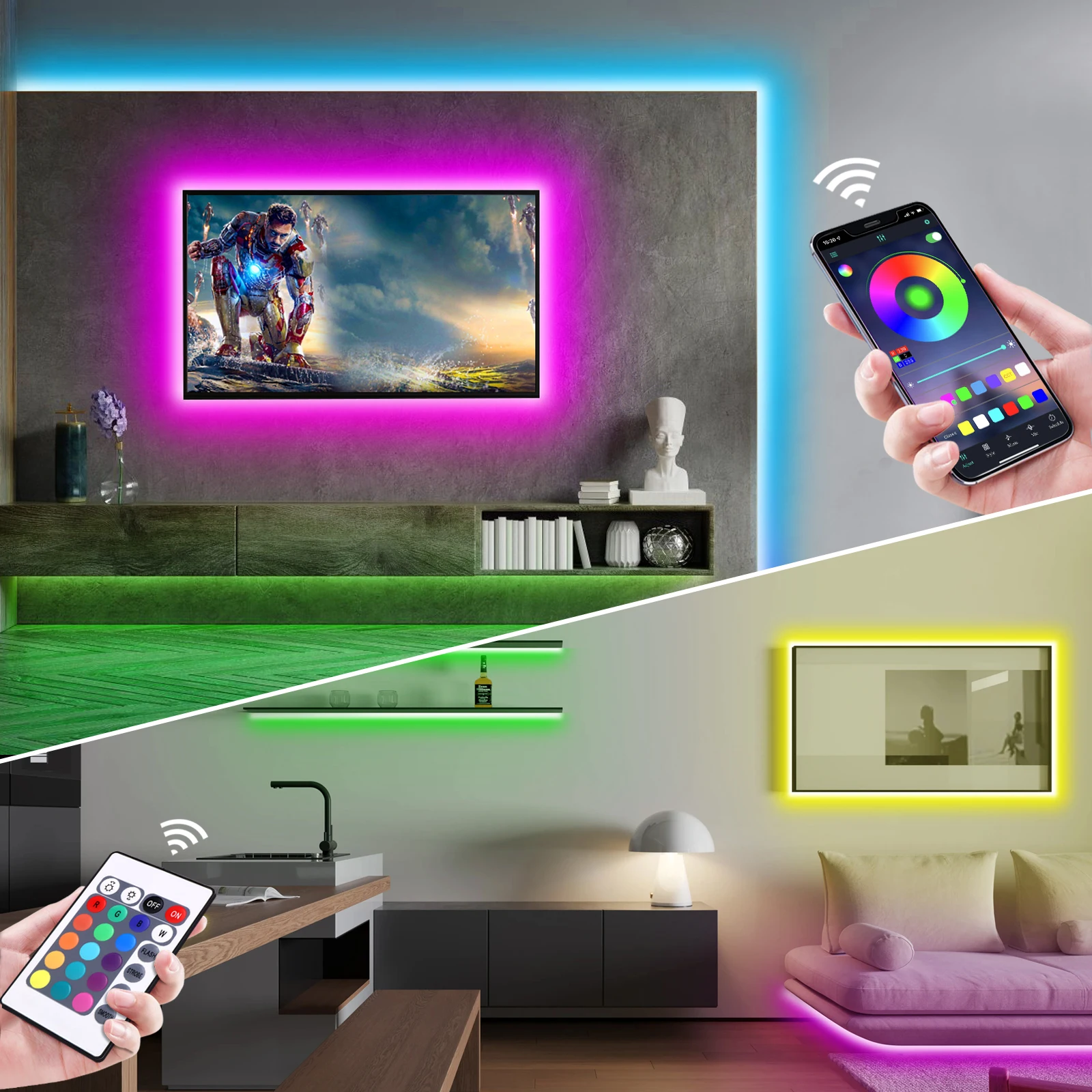 1-5m RGB LED Neon Strip Licht  - Lighting Decor Ideas recensie en prijs